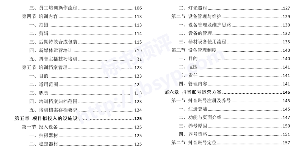 社交媒体—抖音账号运营服务投标方案目录
